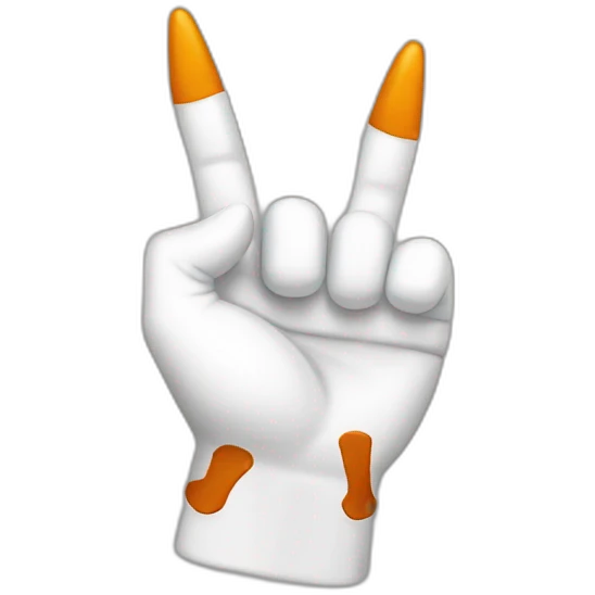 EMOJI WITH HOOK EM HORNS HANDS emoji