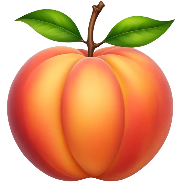 Peach emoji