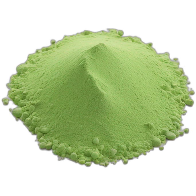 protein powder greens flavour "VMS" label emoji
