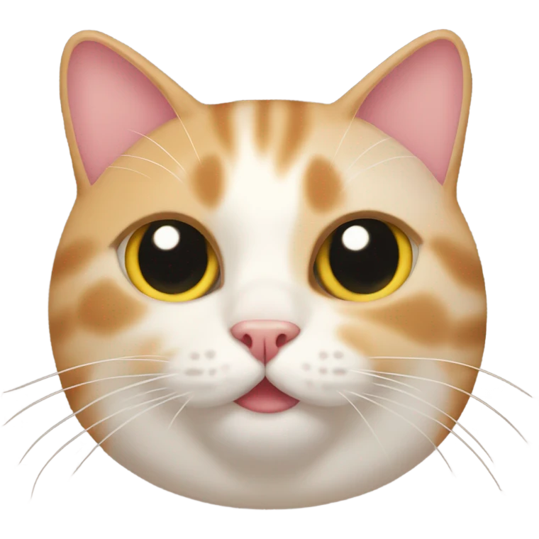 Ham shaped cat emoji