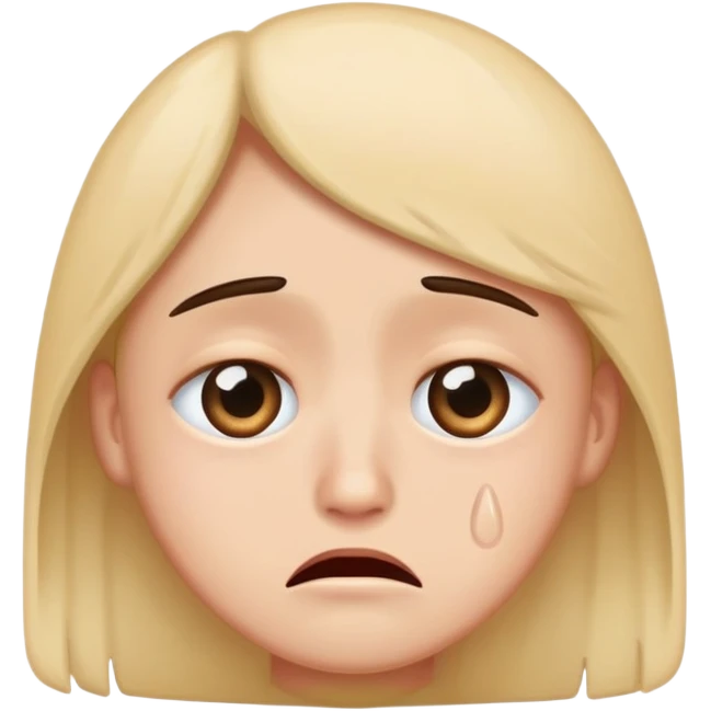eye roll crying face  emoji