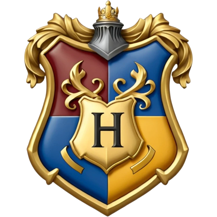 hogwarts badge emoji