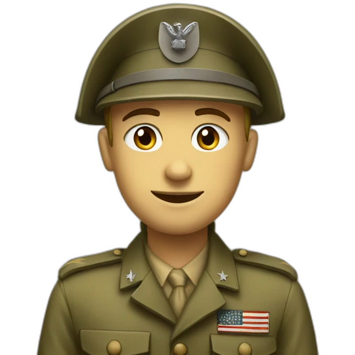 Us soldier ww2 emoji