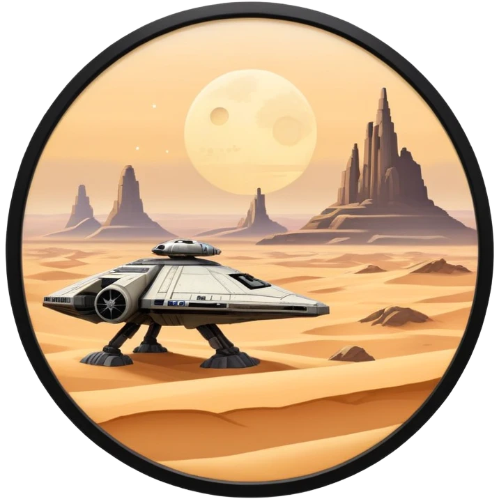 Tattooine Star Wars Rebellion  emoji