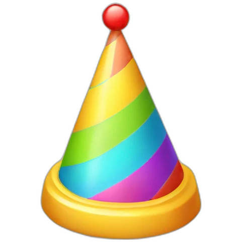 floor with party hat emoji
