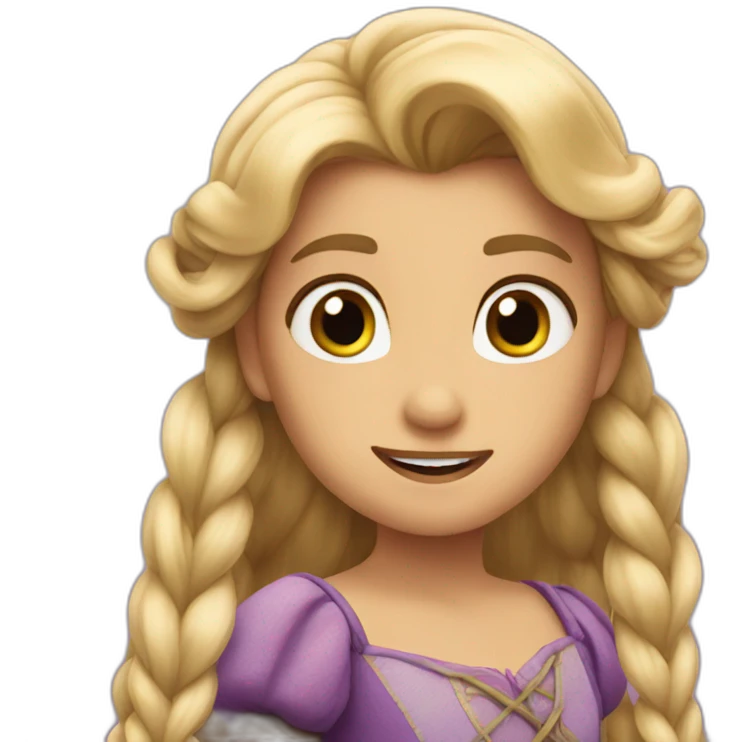 Raiponce emoji