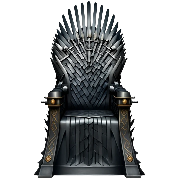 The Game of Thrones throne emoji