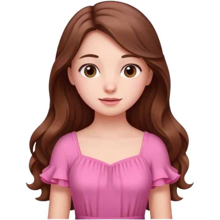 Girly girl emoji