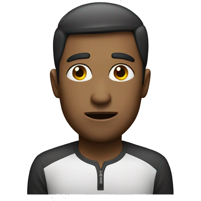 Person who makes a side eye emoji