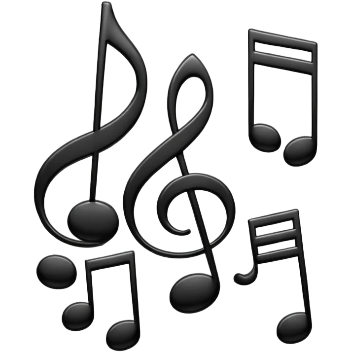 Music notes emoji