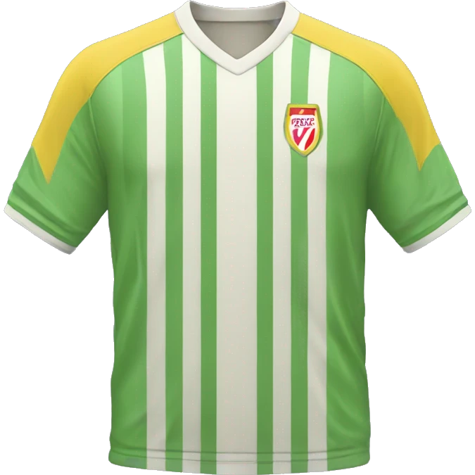 retro soccer jersey emoji