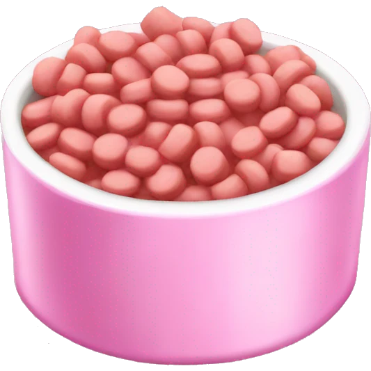 Pink catfood  emoji