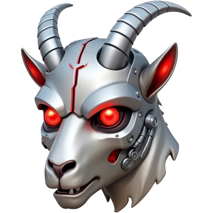 Terminator Goat head emoji