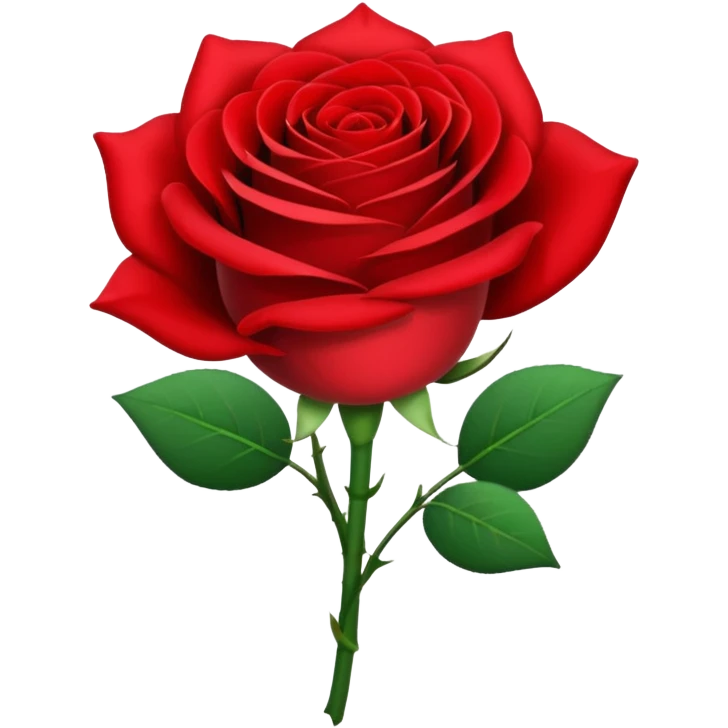 One red flower and one white flower in bouquet emoji