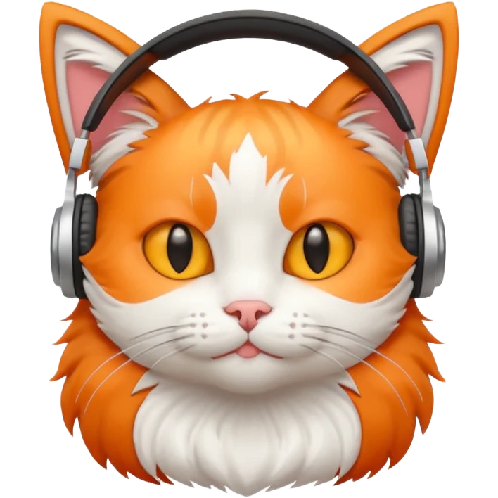 Cat with pheadones emoji