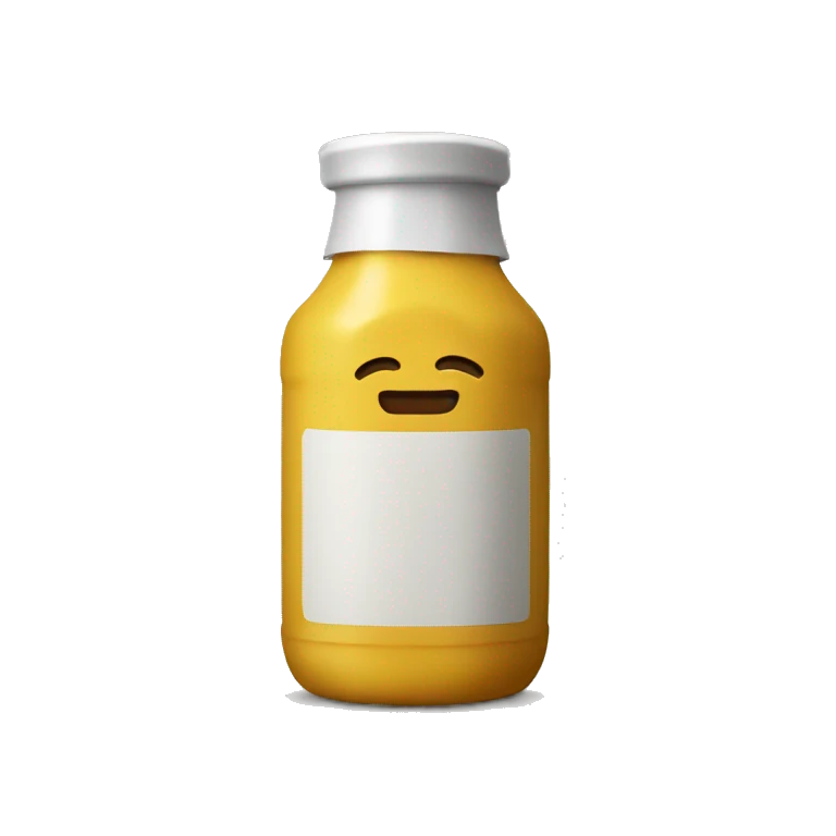Mustard bottle  emoji