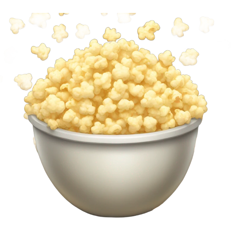 Large popcorn bowl emoji