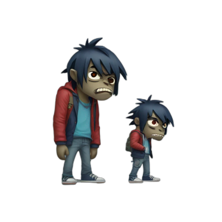 2-d-gorillaz emoji