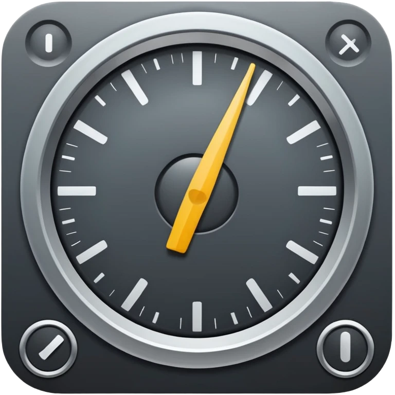dashboard icon for navigation, don't make it obvious emoji