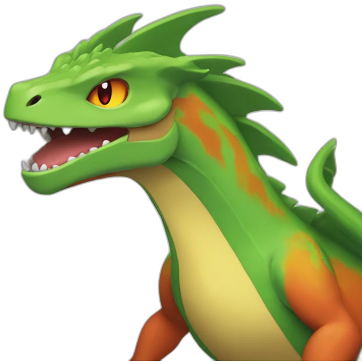 Dracaufeu pokemon emoji