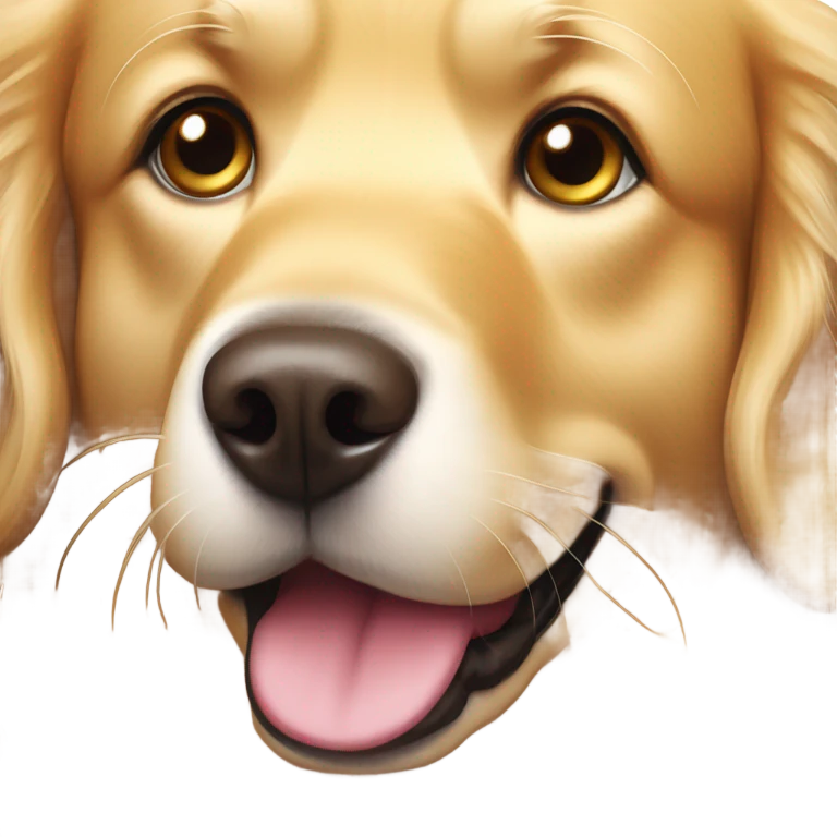 Golden retriever  emoji