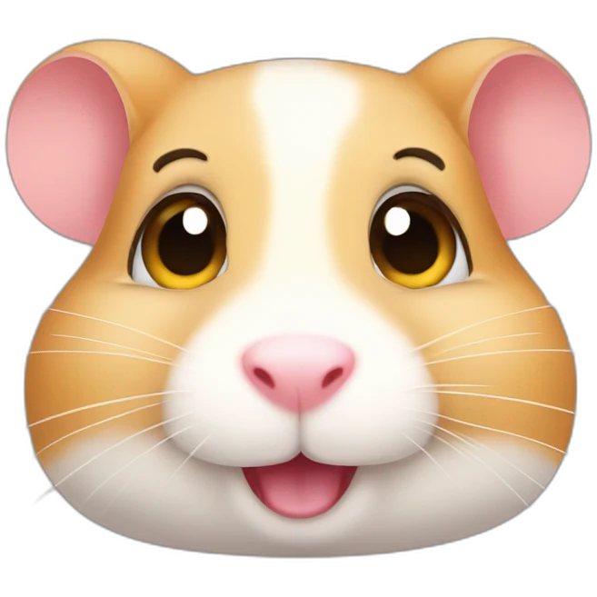 hamster awkward smile emoji