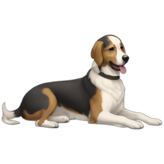 Chevalier + chien emoji