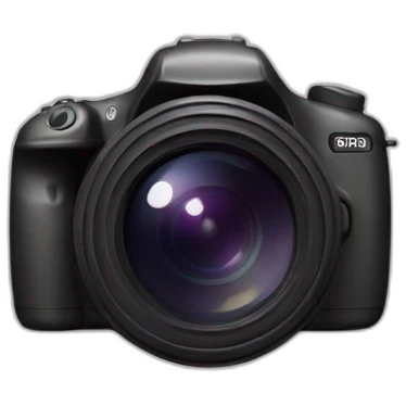 a dslr camera emoji