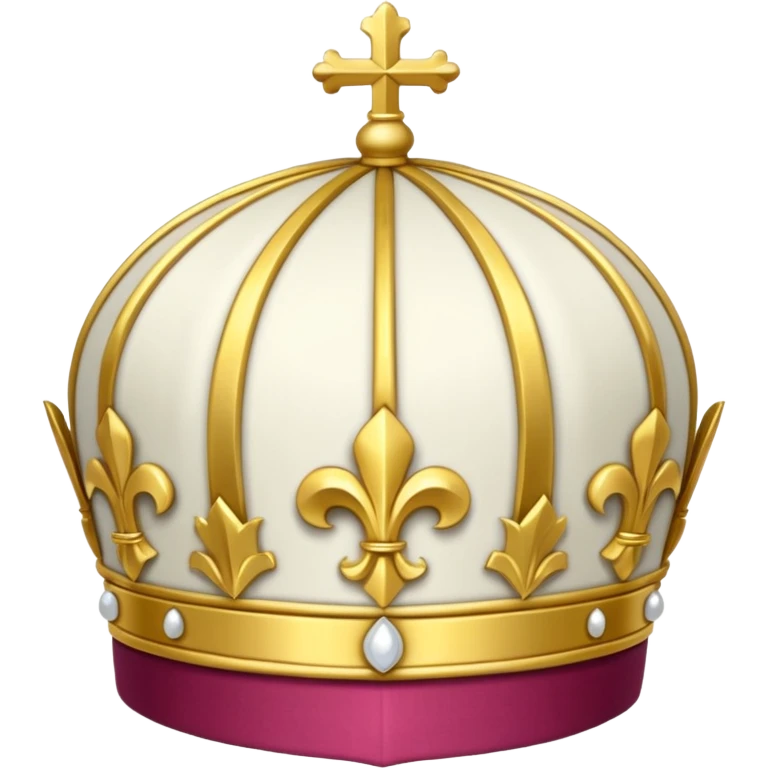 Make me a archbishop mitre I want a catholice mitre emoji