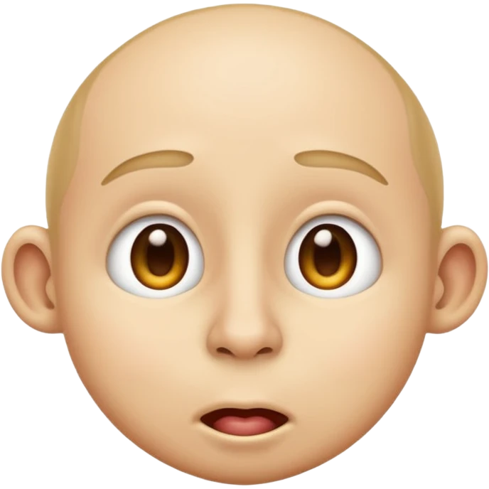 Sniffing emoji with huge nostrils  emoji