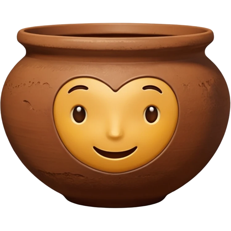 Clay Pottery Bowl emoji