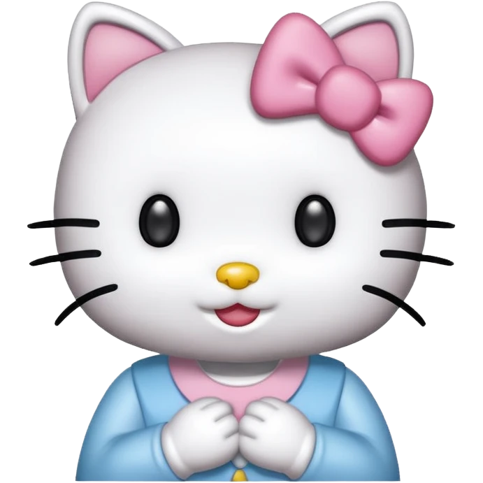 Hello kitty emoji