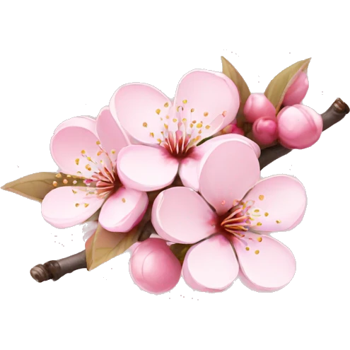 light pink Cherry Blossom emoji