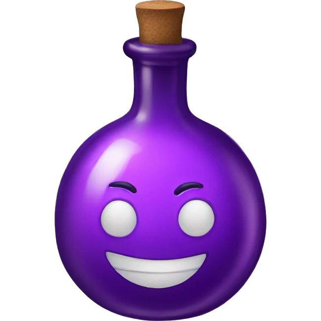 purple potion emoji