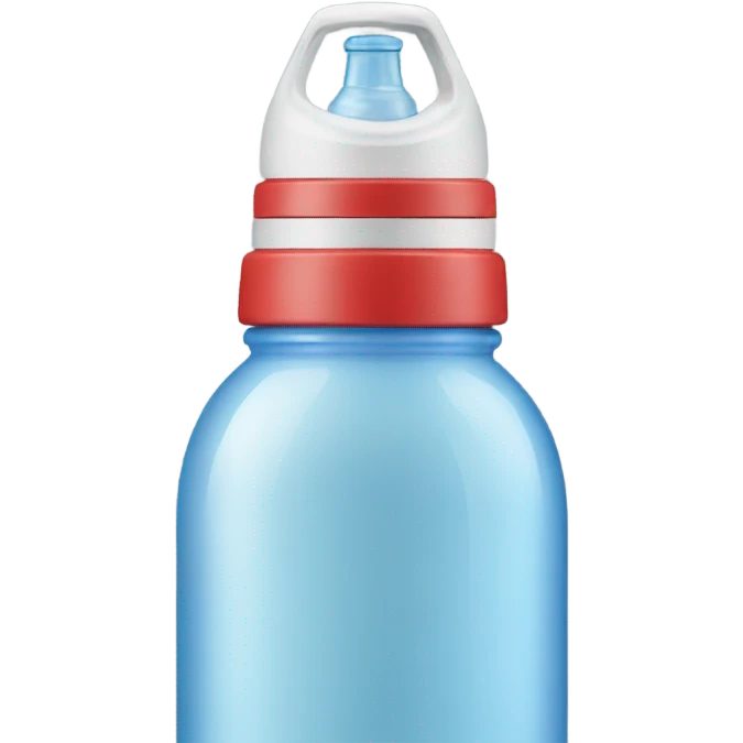 Water bottle emoji