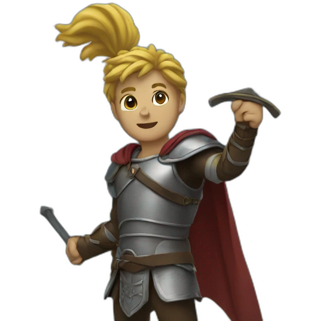 ocr holding sword to the sky emoji