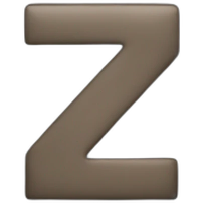 letter "z" emoji