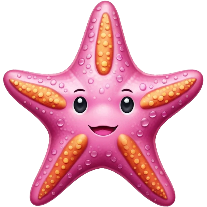 Blushed starfish emoji