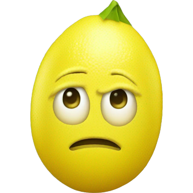 lemon head emoji
