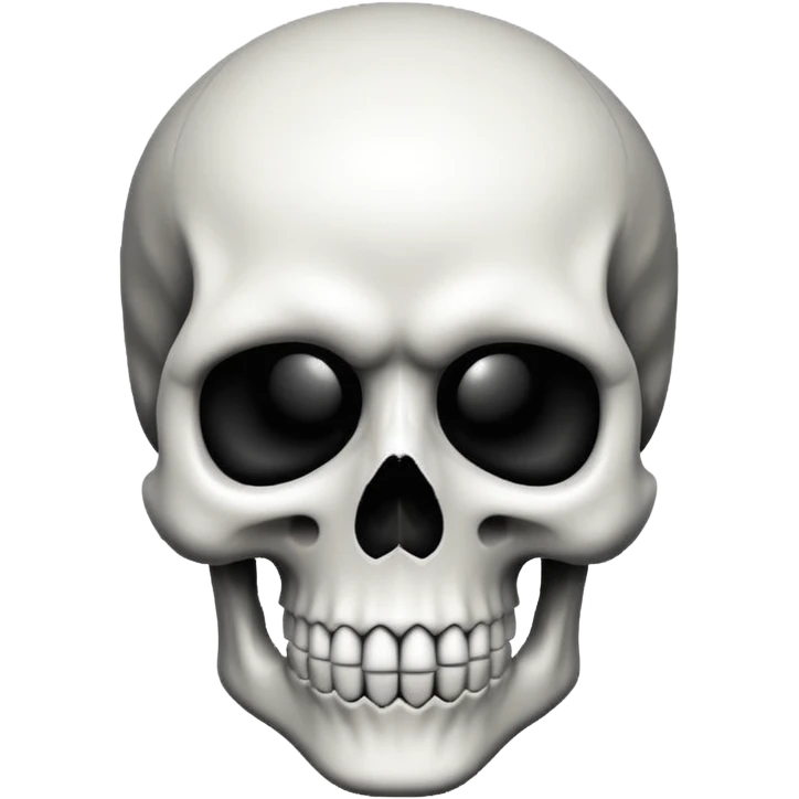 Halftone, pixel art skull emoji
