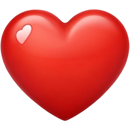 red heart emoji