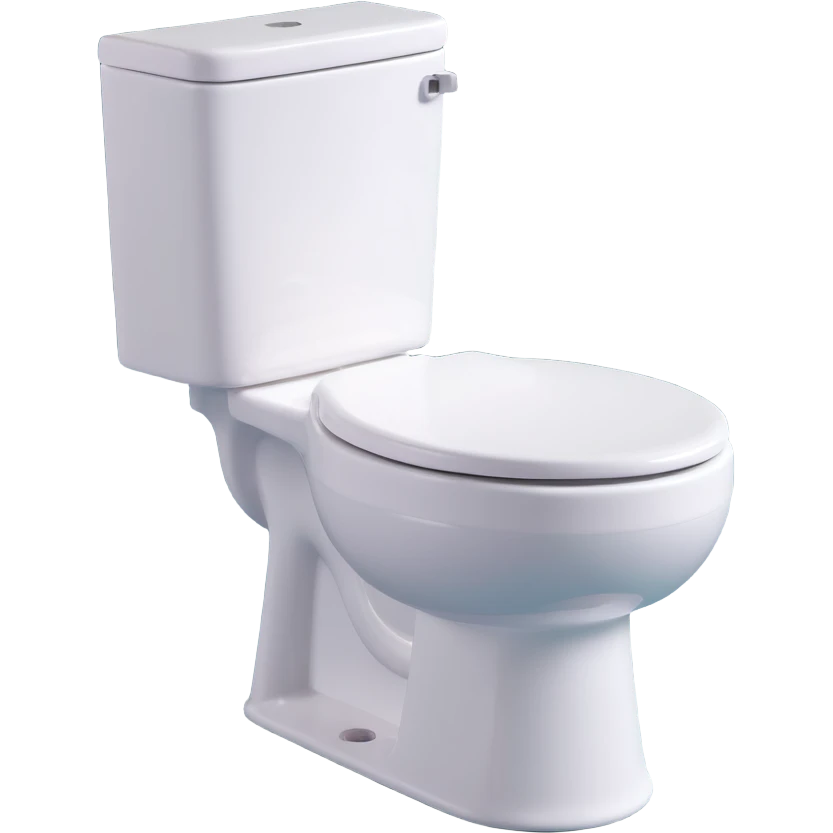 compact toilet, minimal design emoji