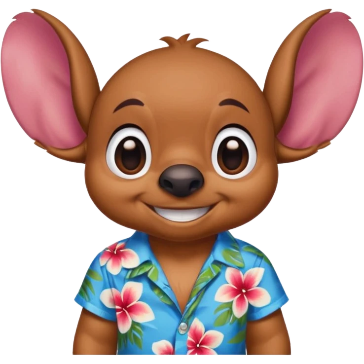 Estetic sticher brown emoji