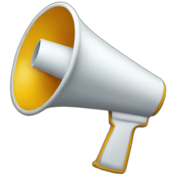 megaphone emoji