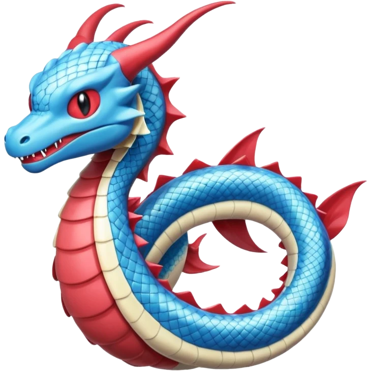 Gyarados-Salamence-Dratini-Dragonair-fusion-hybrid-creature  emoji