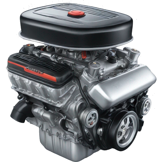 V8 engine emoji