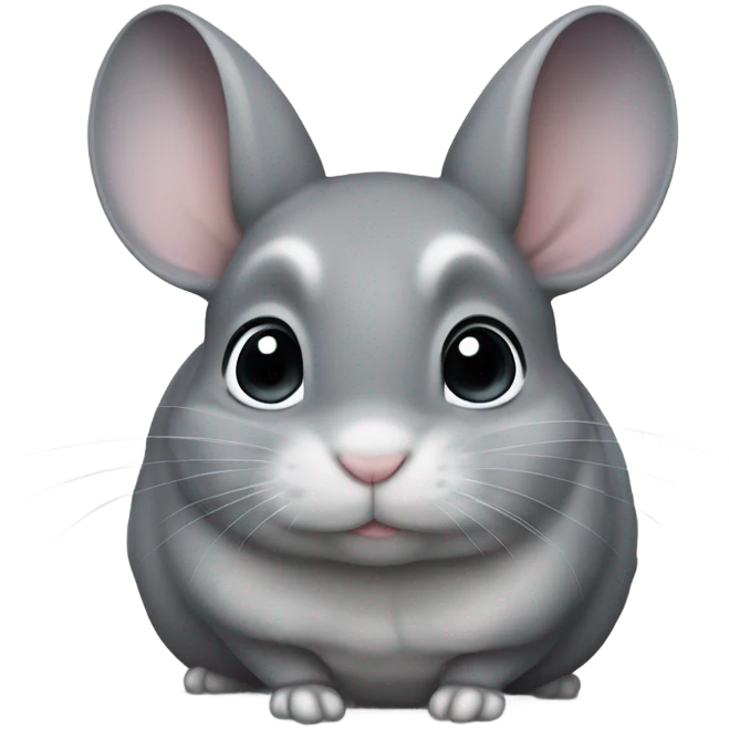 Grey shinshilla emoji