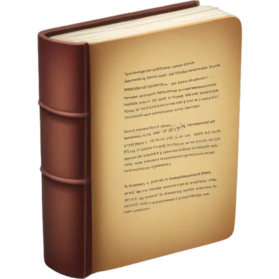 Book with VALORANT stategies inside emoji