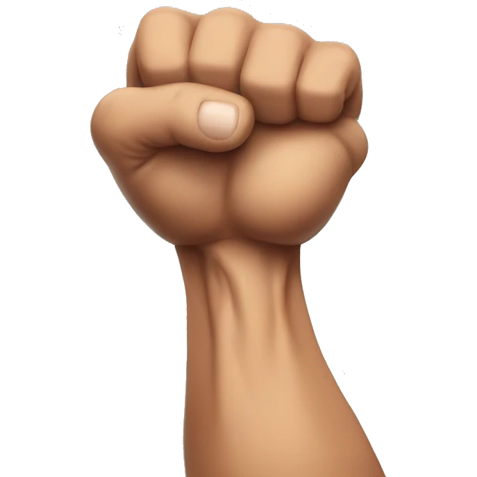 Bodybuilder arm emoji