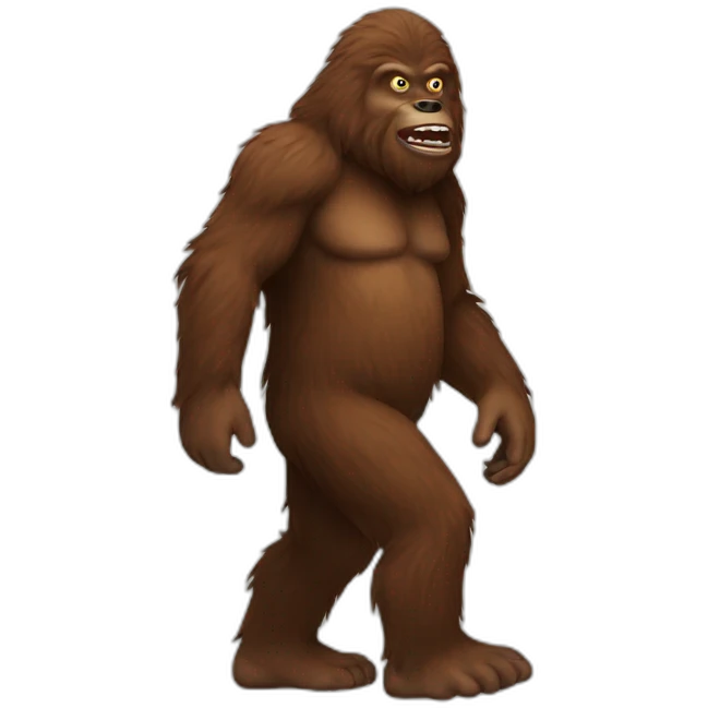 bigfoot emoji